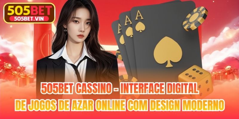 505bet Cassino - Interface digital de jogos de azar online com design moderno